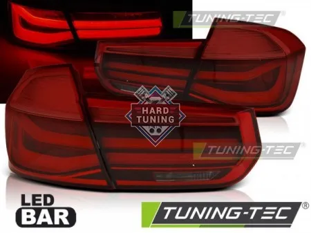 Задние фары BMW F30 (2011-2015) LED BAR TAIL LIGHTS fits красные