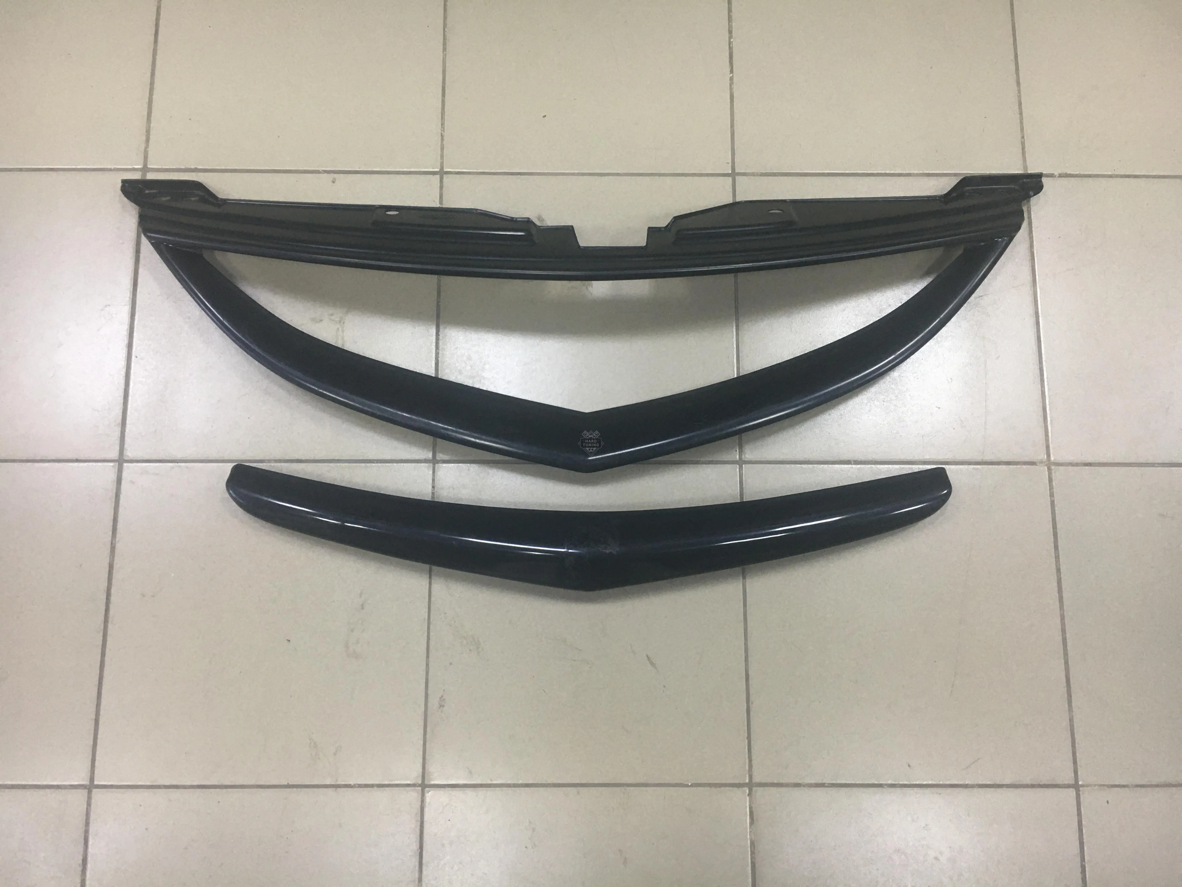 Решетка радиатора SPORT (с планкой) Mazda 6 GH 2008-2012 АБС пластик