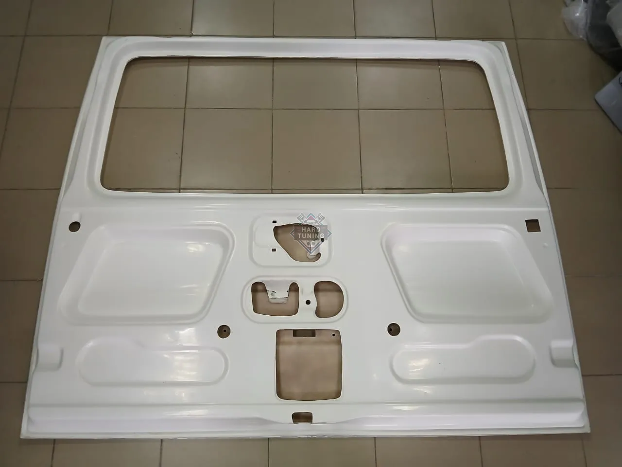Задняя дверь хлопушка стеклопластик Ford Transit 4 (1986-1994)/ Ford Transit 5 (1994-2000) под стекло