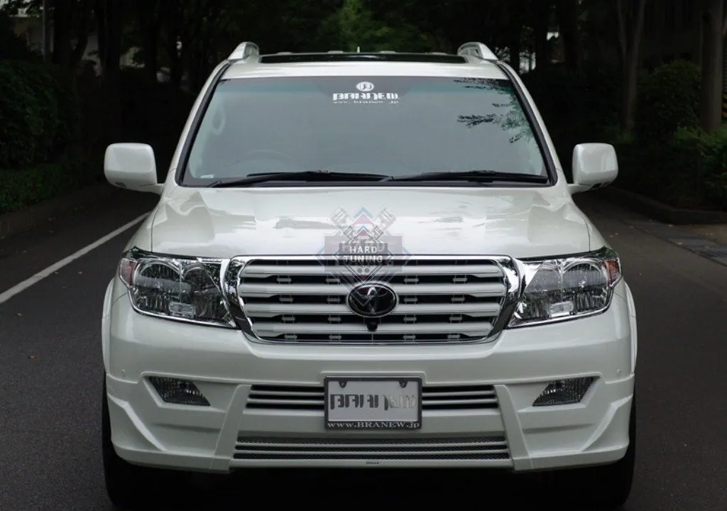 Накладка на передний бампер Branew Toyota Land Cruiser 200 (2007-2012)