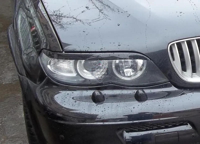Накладки на фары BMW X5 E53 рестайлинг