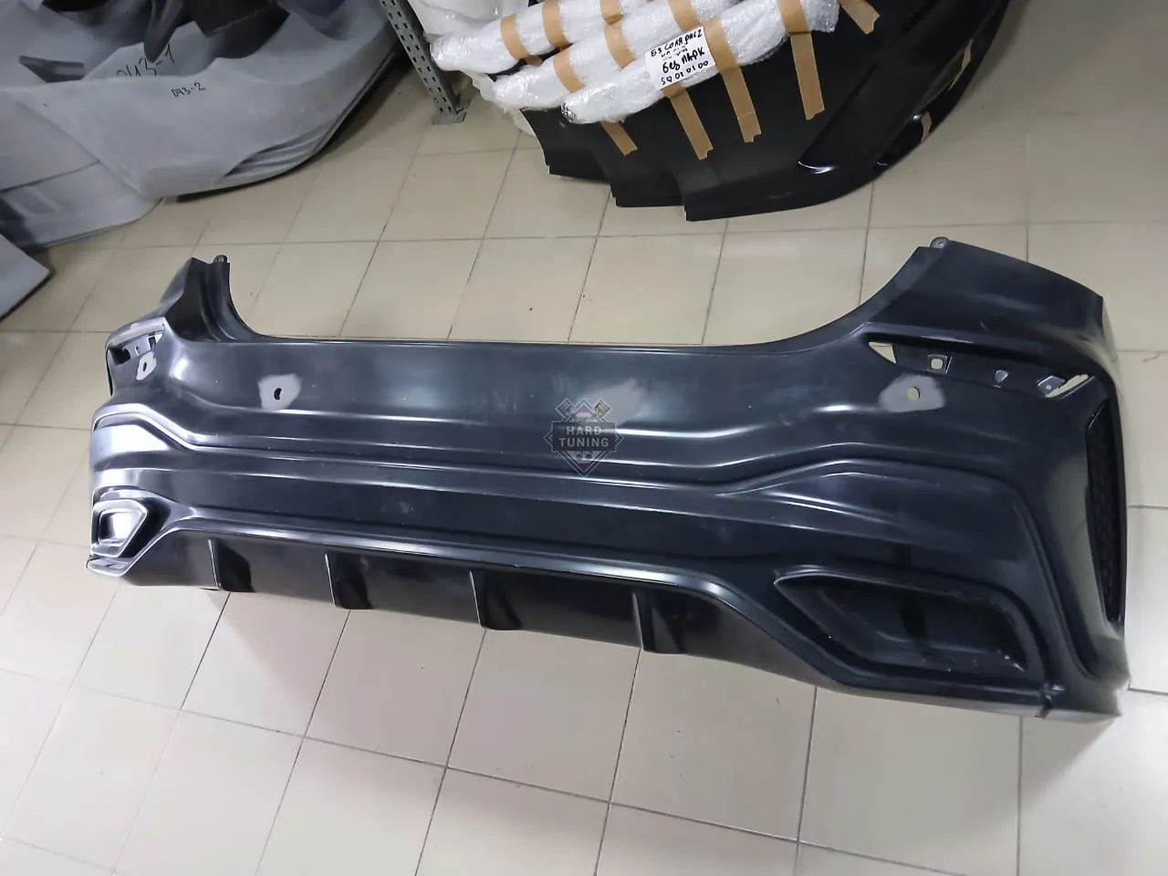 Задний бампер MERCEDES-STYLE Hyundai Solaris 2 (2017+)