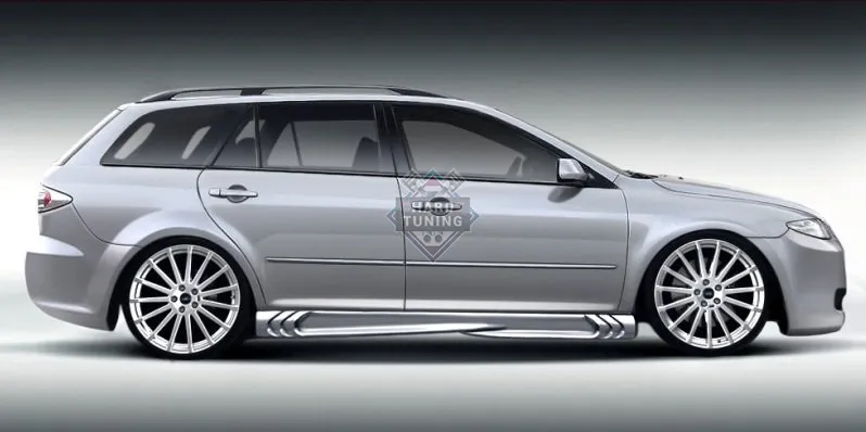 Накладки на пороги ST Mazda 6 GG