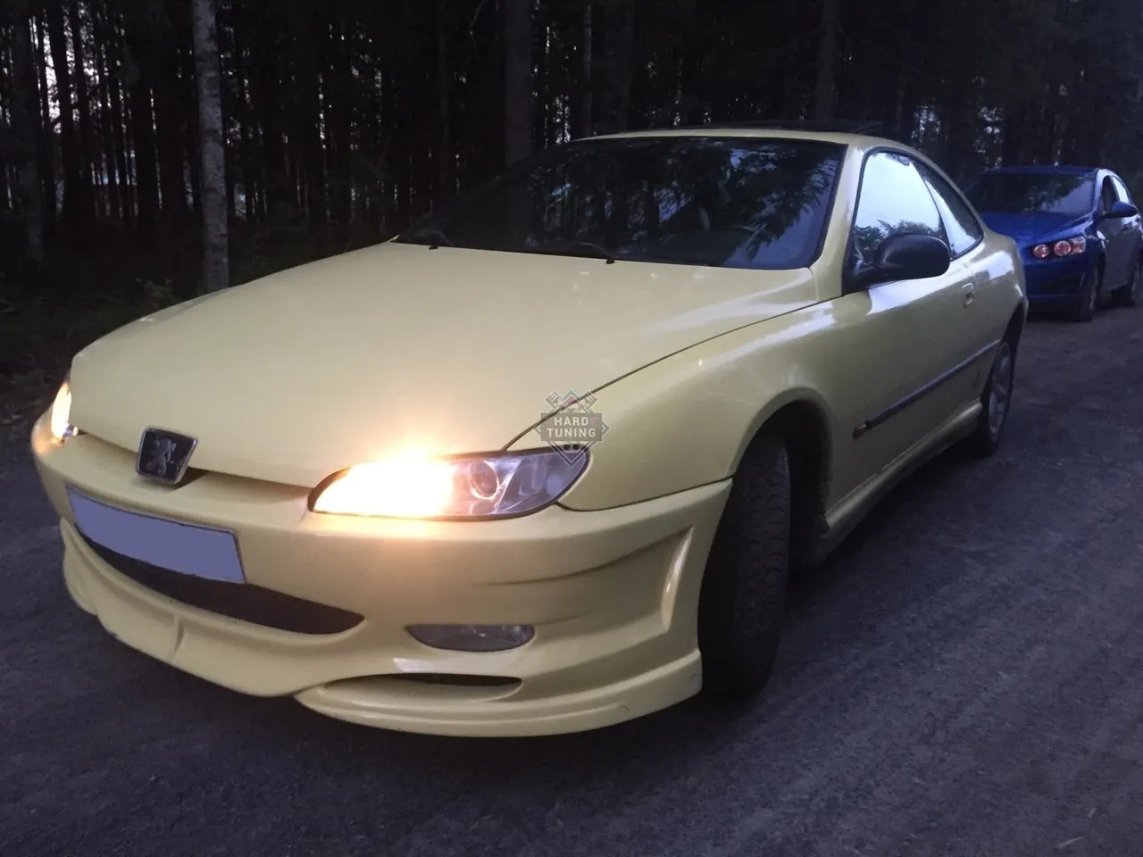 Передний бампер MAXTON Peugeot 406 купе