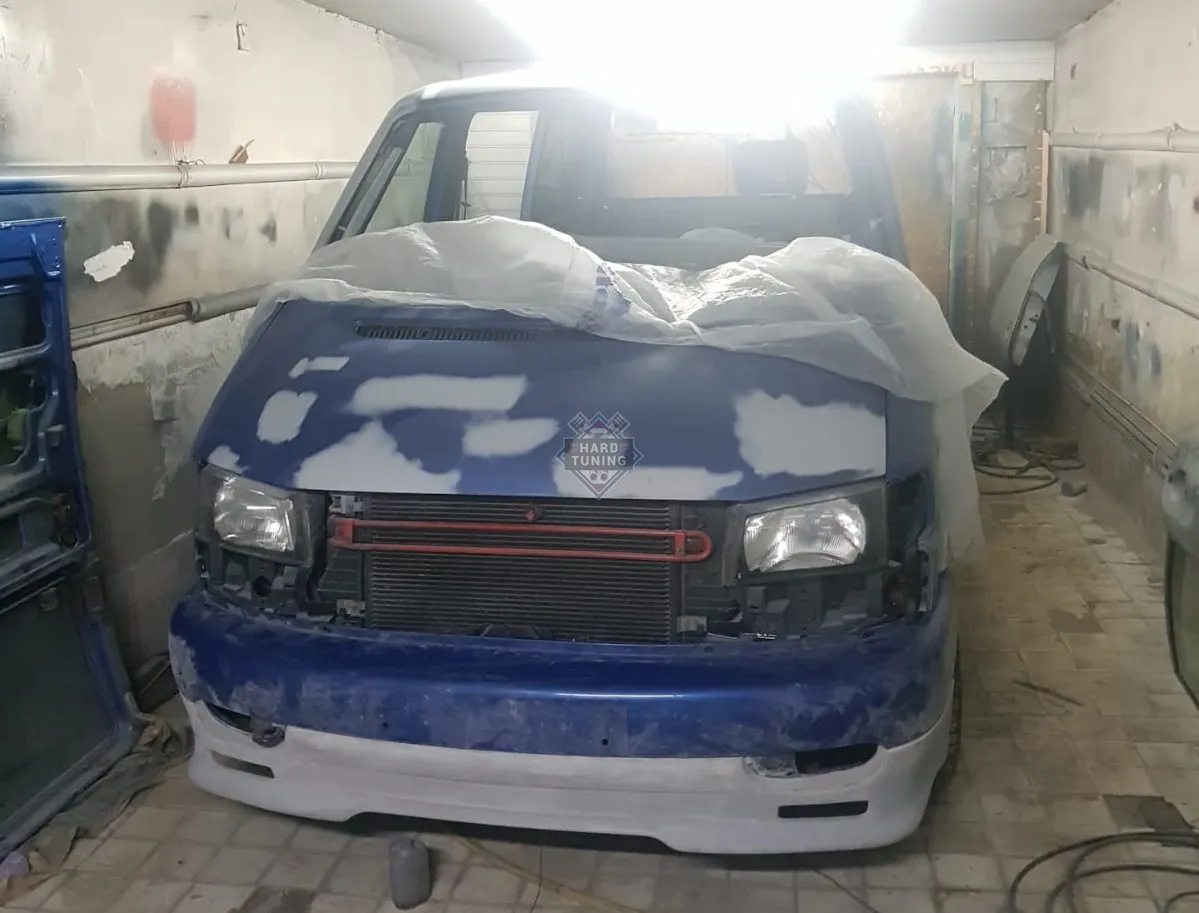 Накладка на передний бампер Rieger Volkswagen T4 рестайл
