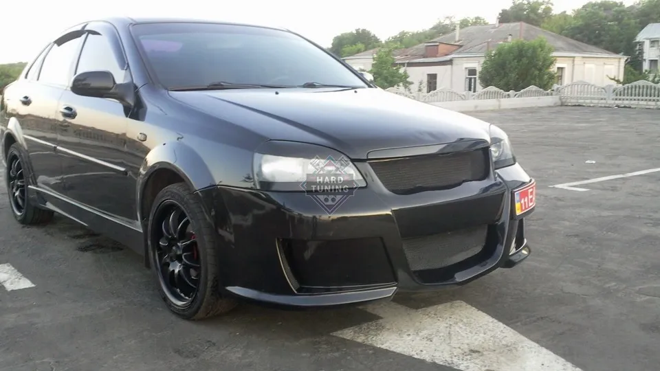Передний бампер RIEGER-STYLE Chevrolet Lacetti седан