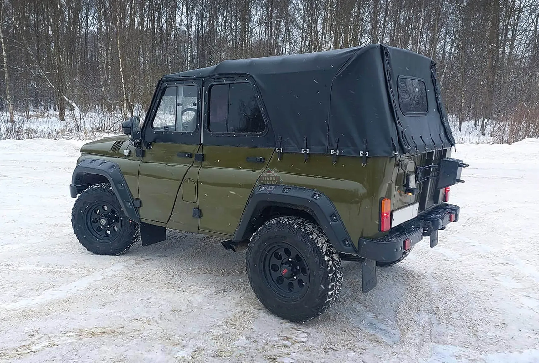 РАСШИРИТЕЛИ АРОК УАЗ Hunter +60мм