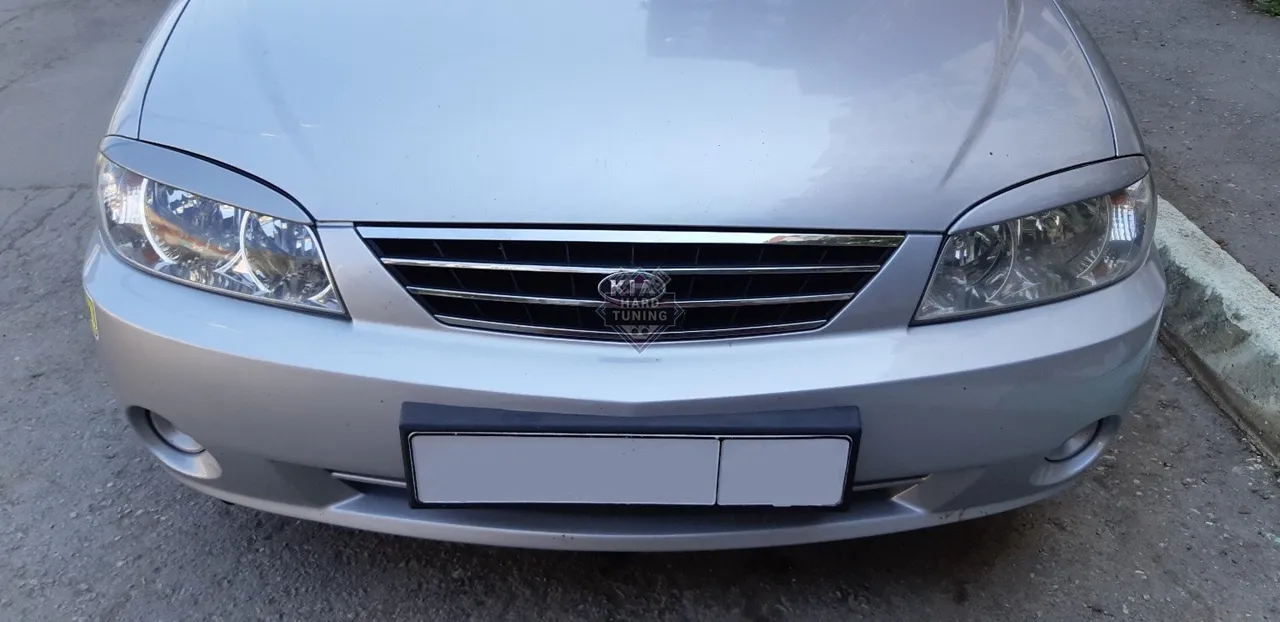 Накладки на фары KIA Spectra
