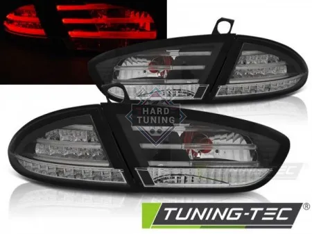 Задние фонари Seat Leon (2009-2012) LED черные