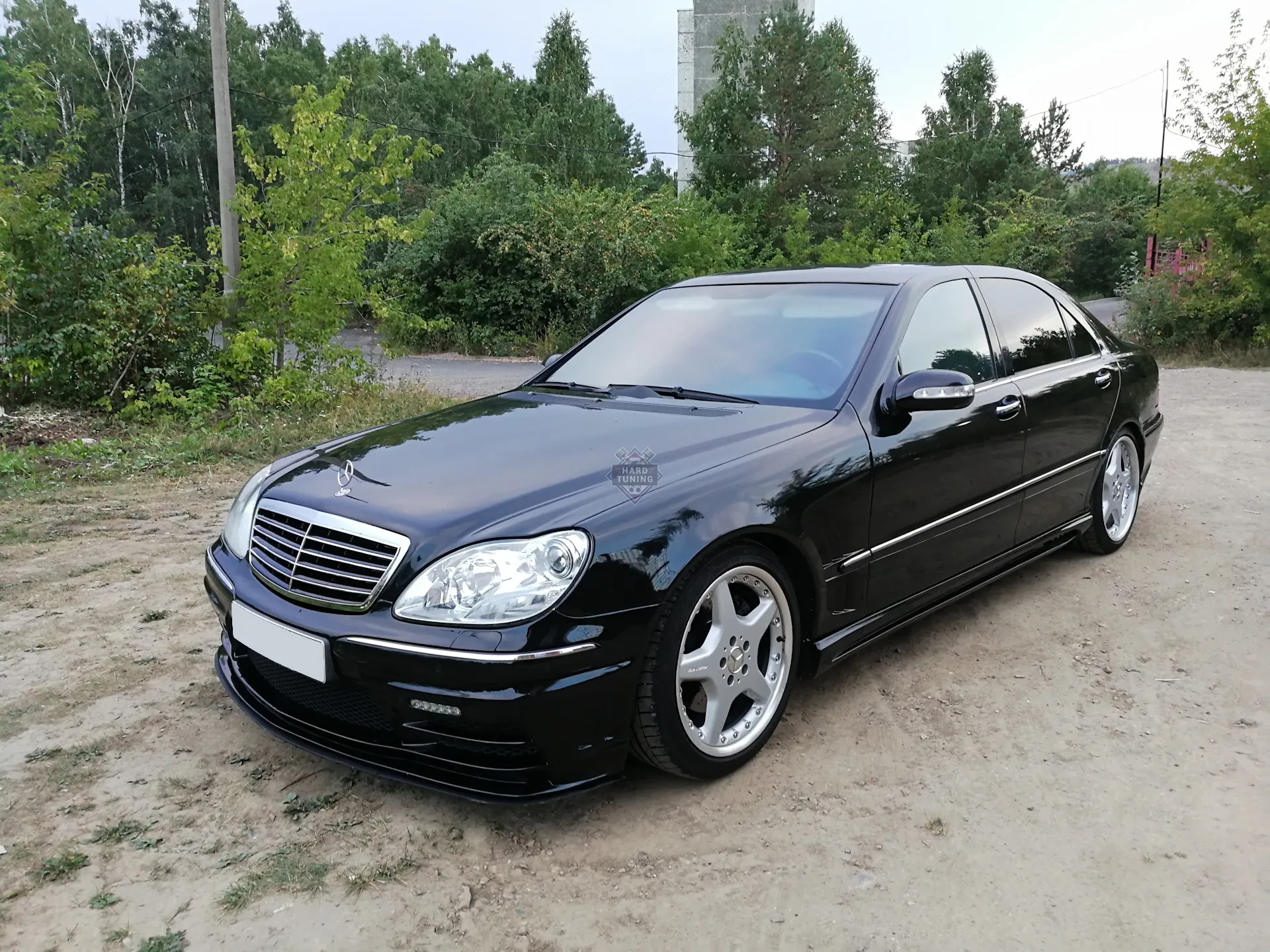 Передний бампер WALD BLACK BISON Mercedes S-klasse (W220) рестайлинг
