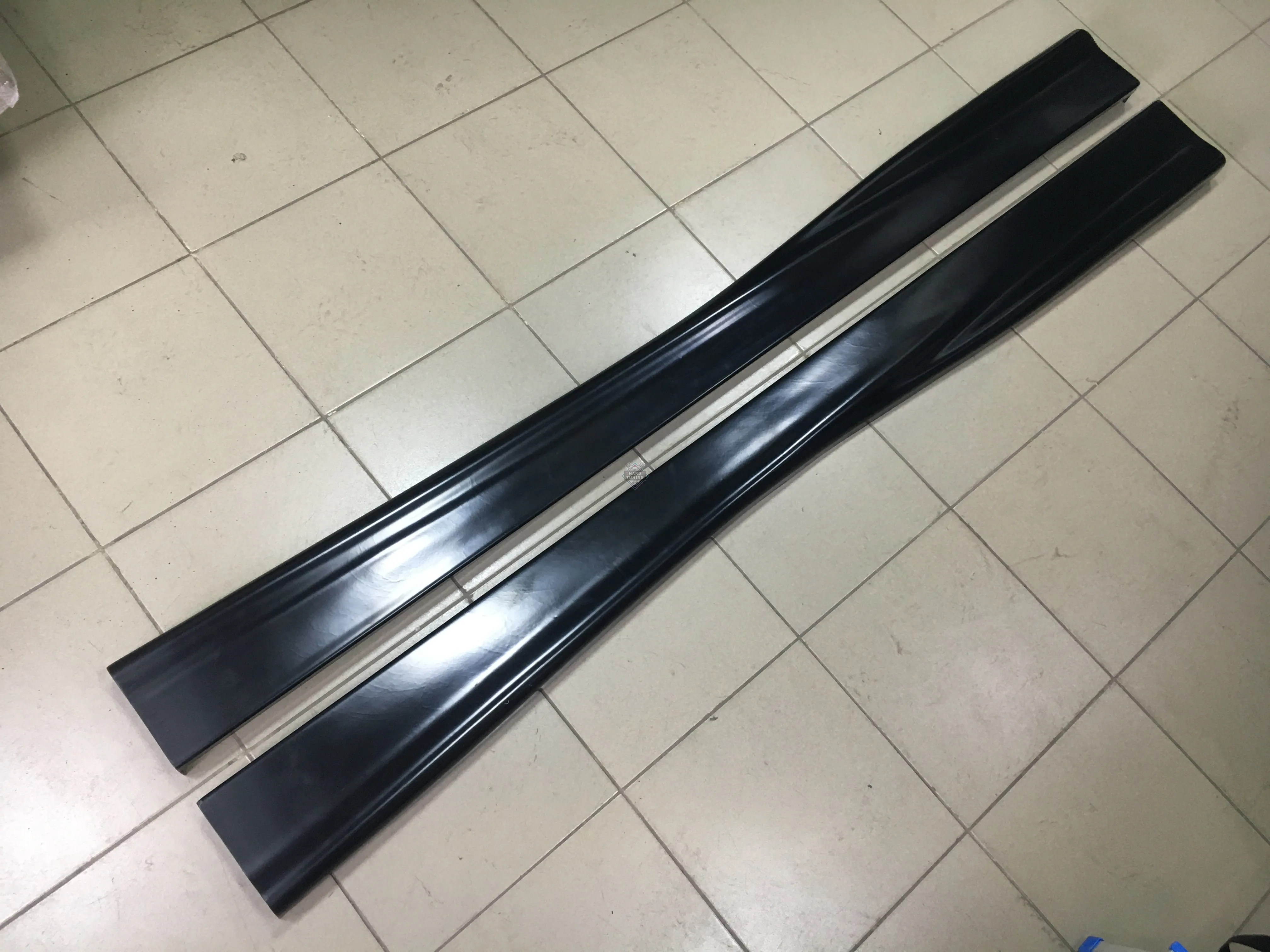 Накладки на пороги RIEGER 2 BMW E30 АБС пластик