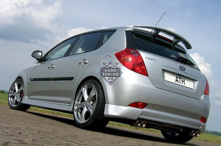 Накладка на задний бампер ATH KIA Ceed 5D 2006-2010