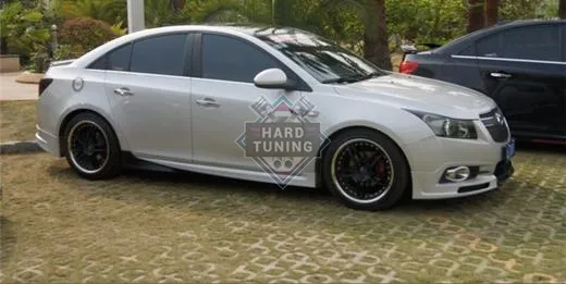 Накладки на пороги var3 Chevrolet Cruze