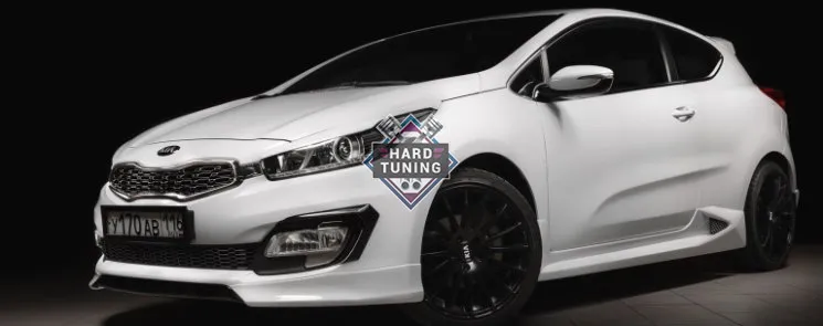 Пороги Sport KIA PRO CEED 2 JD 2015-2018