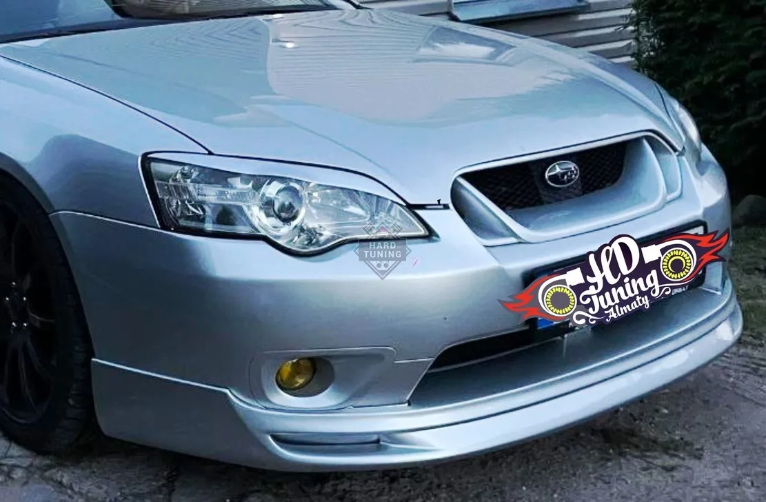 Накладка на передний бампер V1 Subaru Legacy BL Дорестайлинг