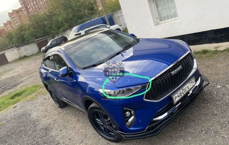 Накладки на фары Haval F7 1 (2018-Н.В.)