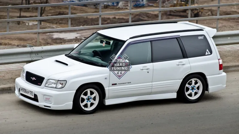 Накладки на пороги Sti 2M Forester 2 Sf5 (2002-2005)