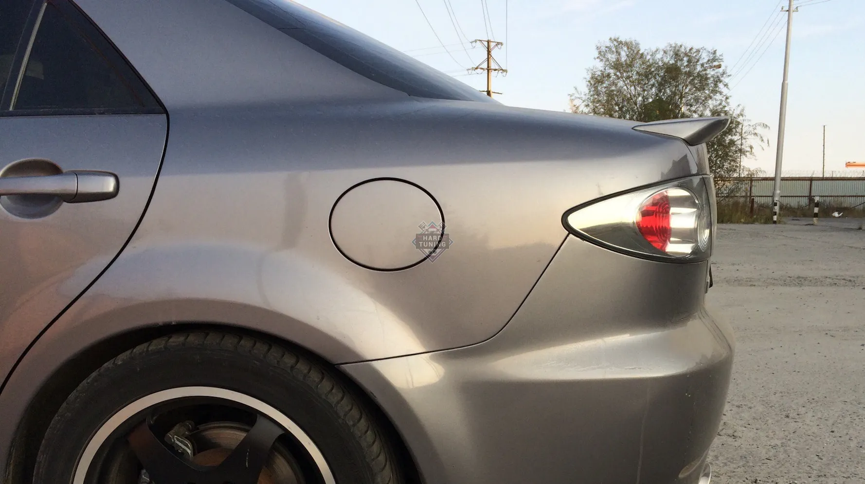 Спойлер MPS Mazda 6 GG седан ABS пластик