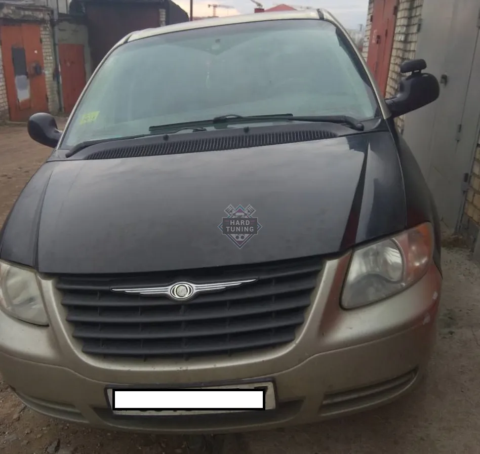 Капот пластиковый Chrysler Voyager 4 (2000-2004) / Dodge Caravan 4 (2000-2007)