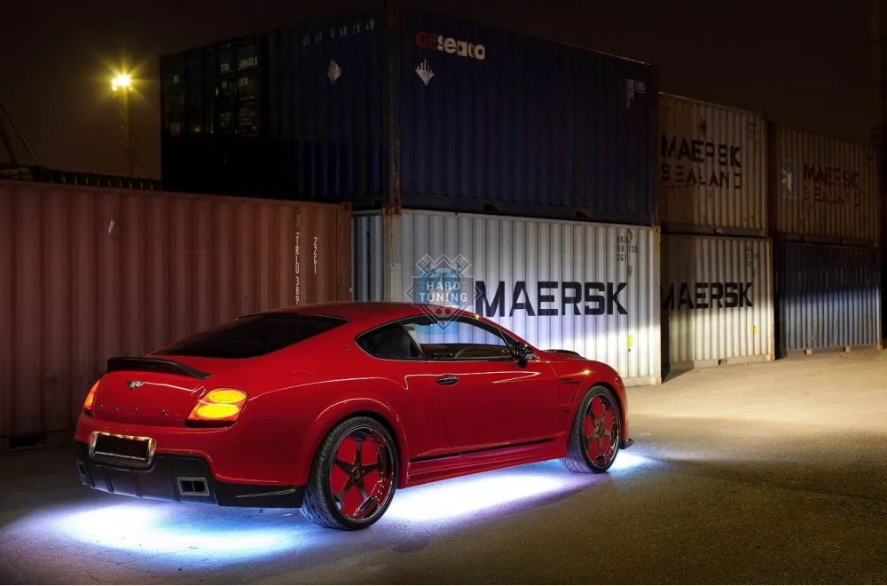 Накладки на пороги Bentley Continental GT 1 (2003-2013) Купе