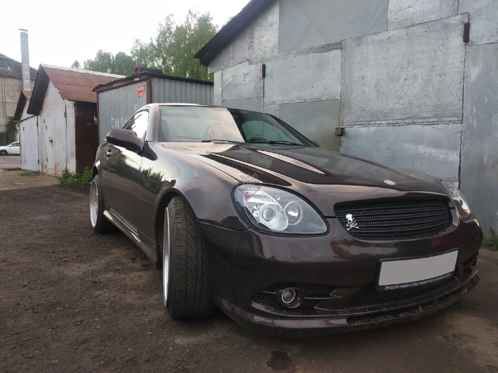Передний бампер ST Mercedes SLK-Klasse (R170)