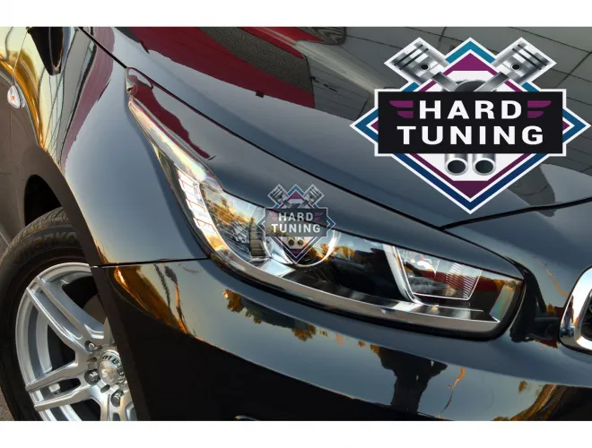 Накладки на фары KIA CEED 2 JD 2012-2018