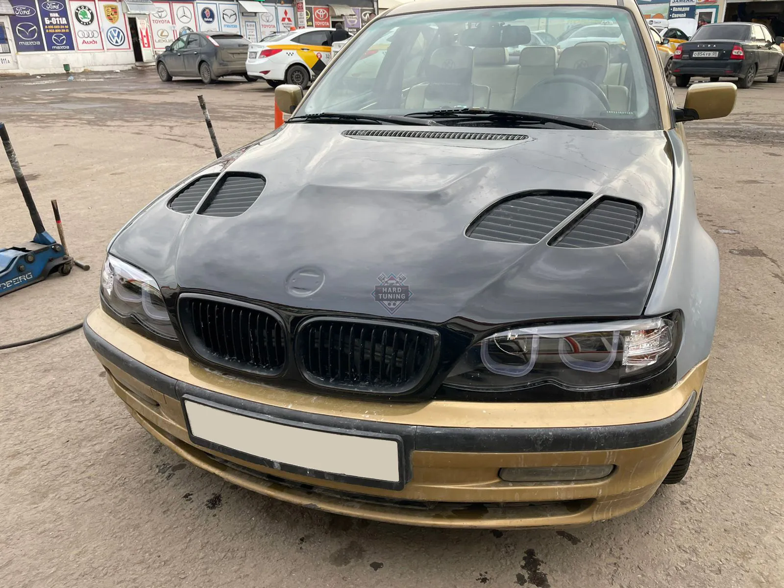 Капот GTR BMW E46 седан (Рест\Дорест)