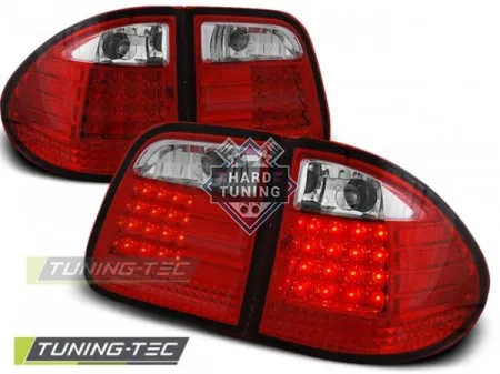 Задние фонари Mercedes W210 E-Class (1995-2002) Kombi LED красно-белые