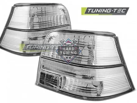 Задние фонари Volkswagen Golf 4 (1997-2003) Crystal белые