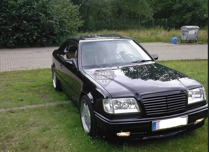 Передние фары Mercedes W124 E-Class (1993-1995) хром