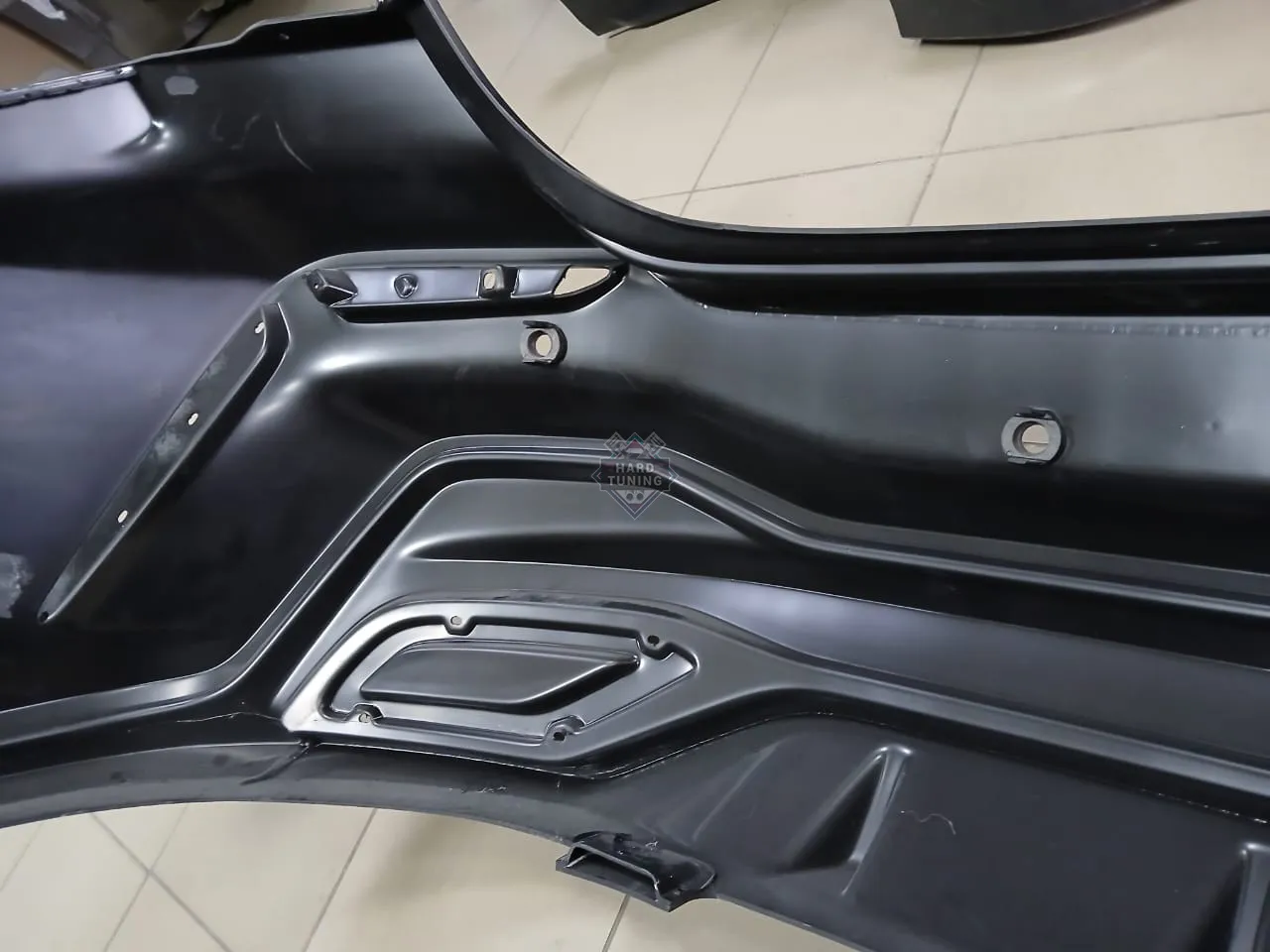 Задний бампер MERCEDES-STYLE Hyundai Solaris 2 (2017+)
