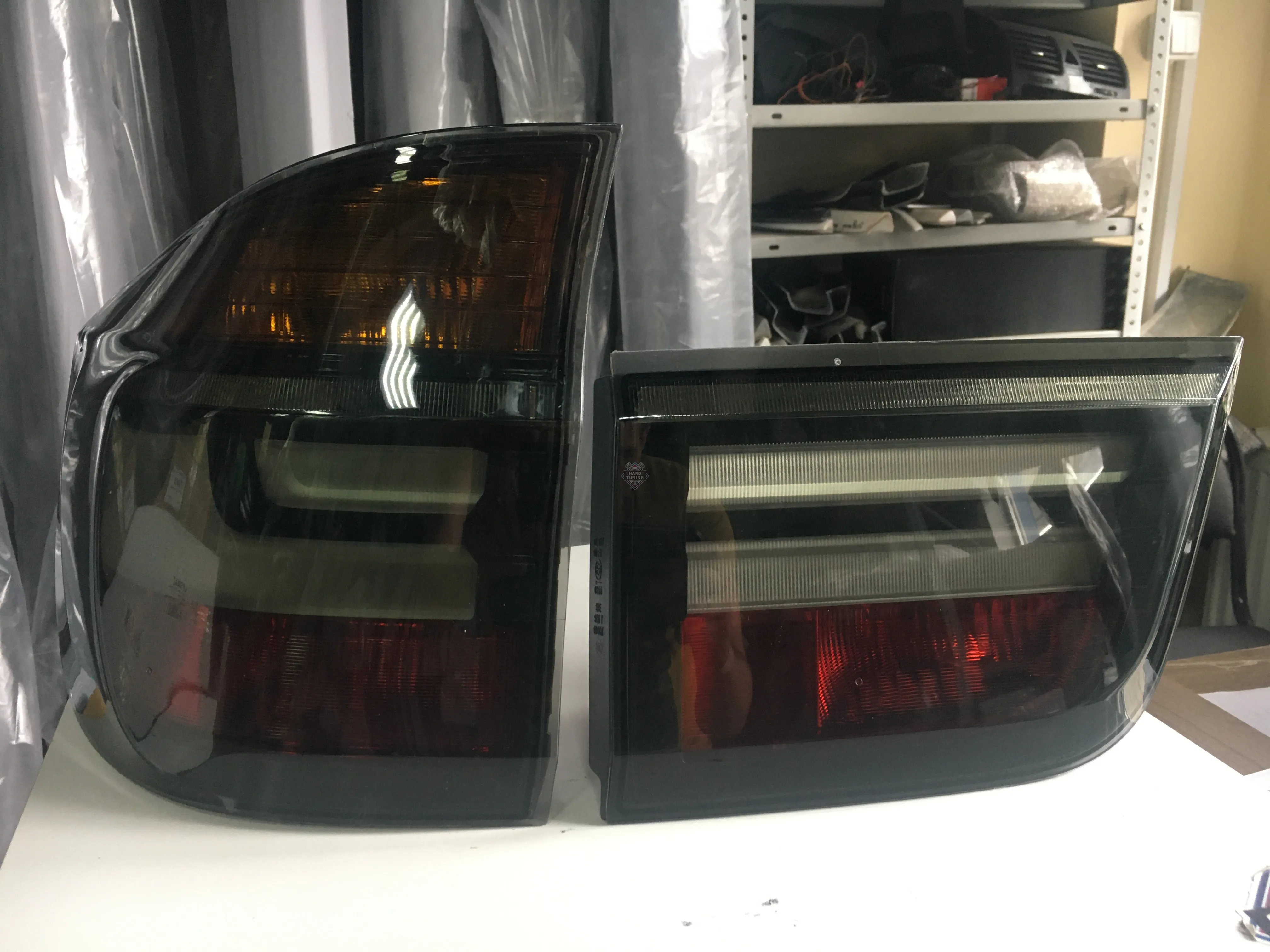 Задние фонари BMW X5 E70 (2007-2010) LED тонированные