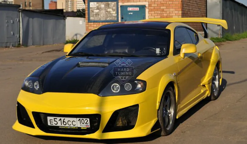 Передний бампер Warrior Mussa для Hyundai Tiburon Coupe GK
