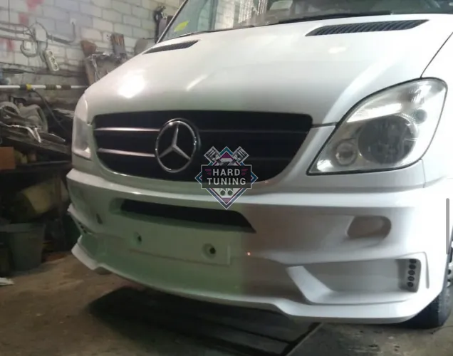 Передний бампер Maxton Mercedes Sprinter 2006-2013 W906 дорестайлинг