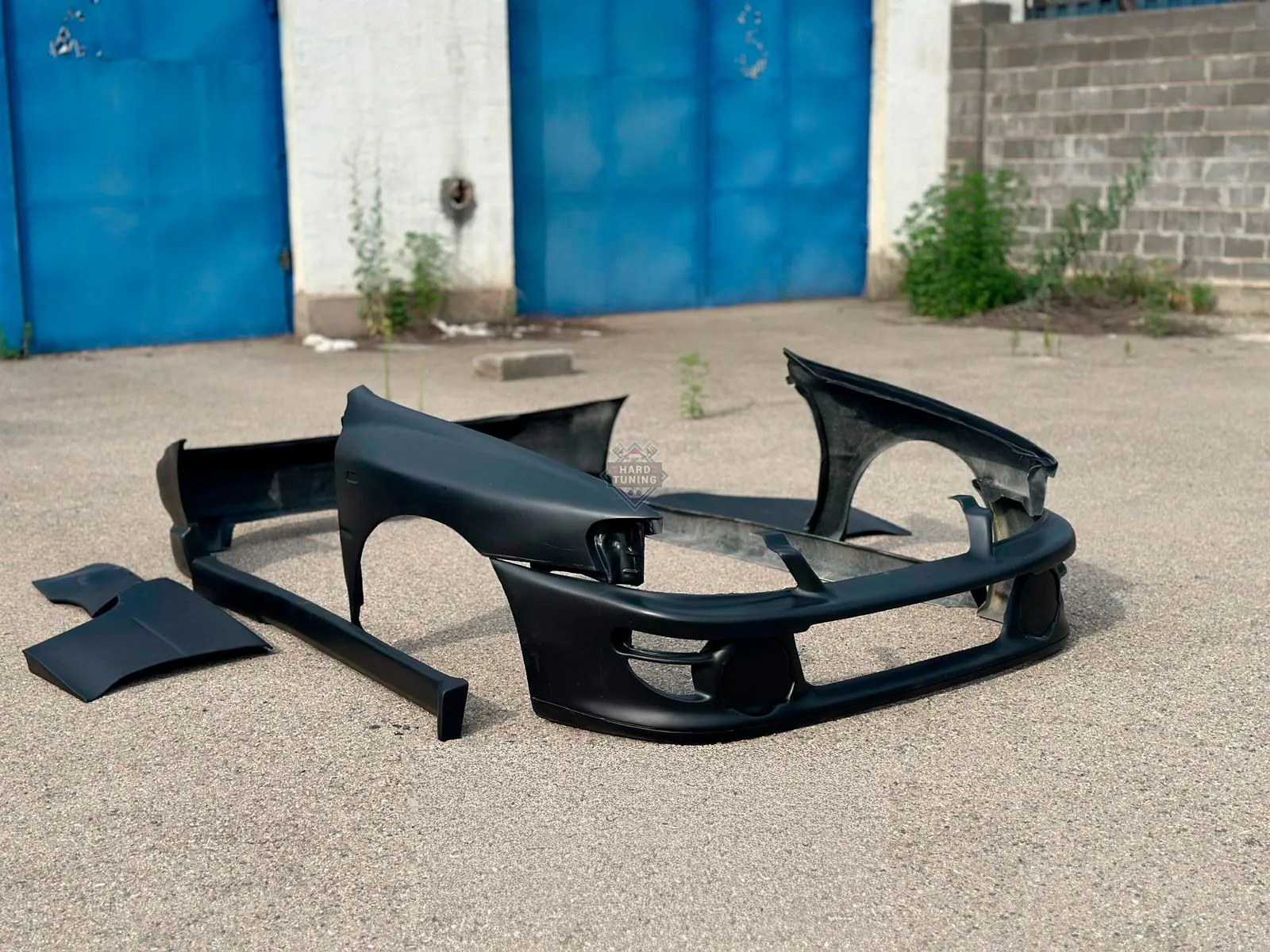 Задний бампер 22B на Subaru Impreza GC/GF