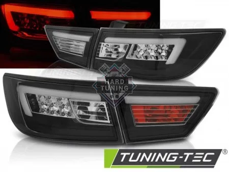 Задние фонари Renault Clio 4 (2013-2016) Hatchback LED BAR черные