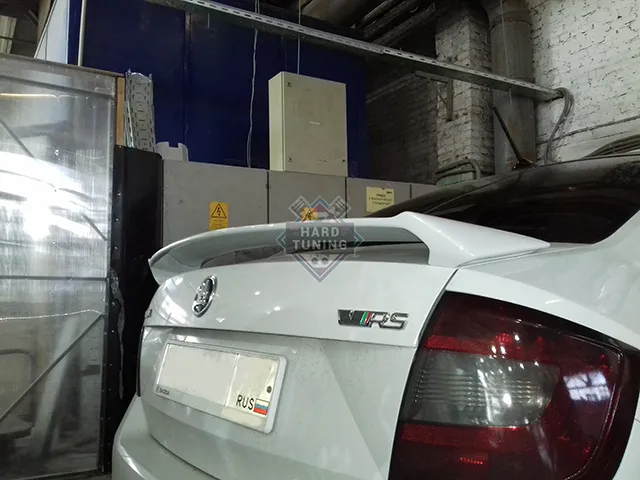 Спойлер RS Style Skoda Rapid