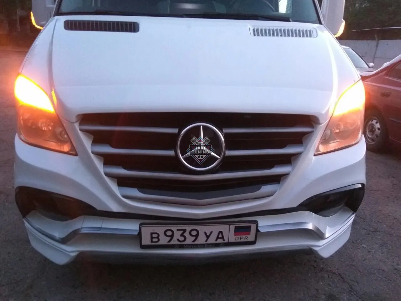 Передний бампер AMG HT Mercedes Sprinter 2006-2013 W906