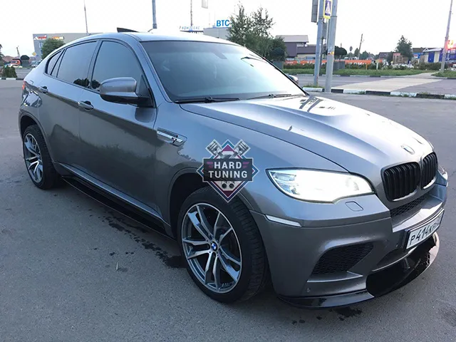 Накладки под пороги Parsan для BMW X6 M (E71)