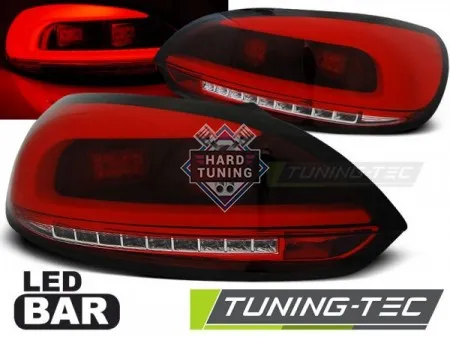 Задние фонари VW SCIROCCO 3 (2008-2014) LED BAR TAIL LIGHTS fits красно-белые