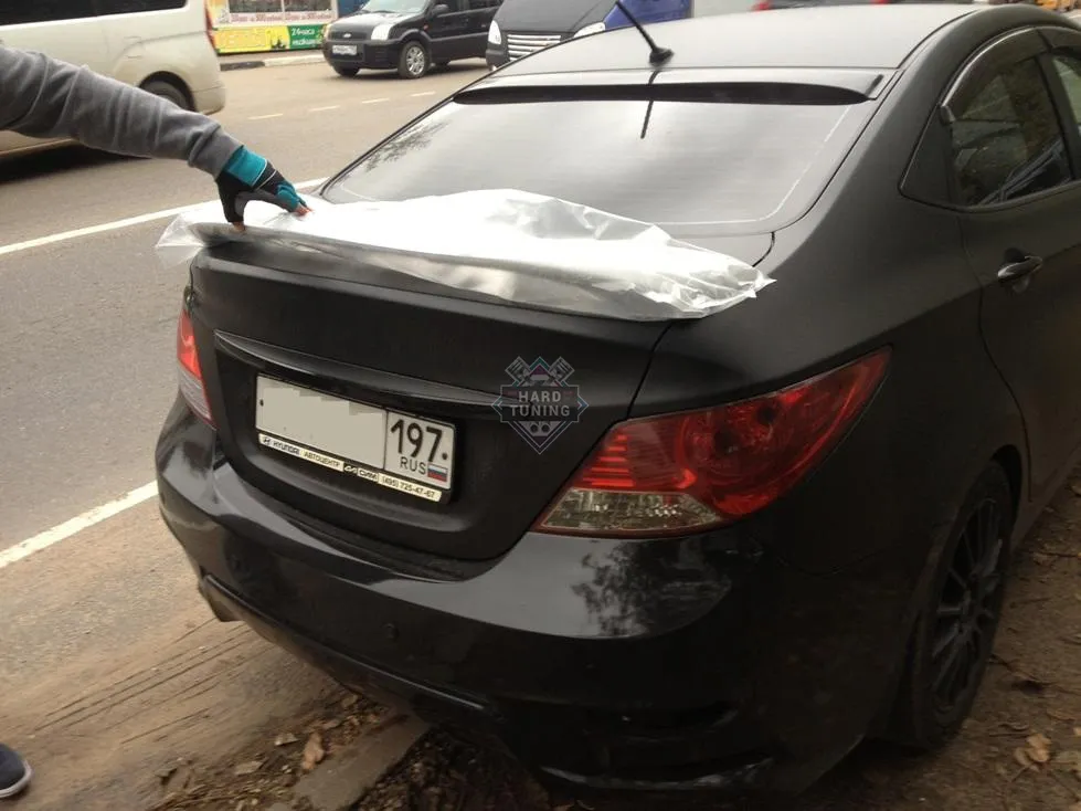 Спойлер Hyundai Solaris 1 (2010-2017)