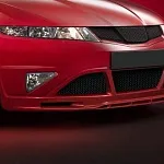 Накладка на передний бампер CSR Honda Civic 8 5D