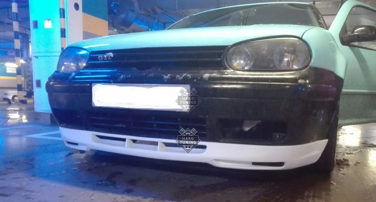 Накладка на передний бампер GLI Volkswagen Golf 4