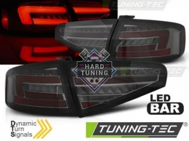 Задние фары AUDI A4 B8 (2012-2015) SEDAN OEM BULB LED BAR TAIL LIGHTS SEQ fits тонированные