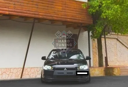 Сплиттер переднего бампера Mitsubishi Lancer 10 (2007-2011)