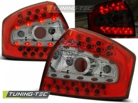 Задние фары AUDI A4 B6 (2000-2004) SEDAN LED TAIL LIGHTS fits красно-белые
