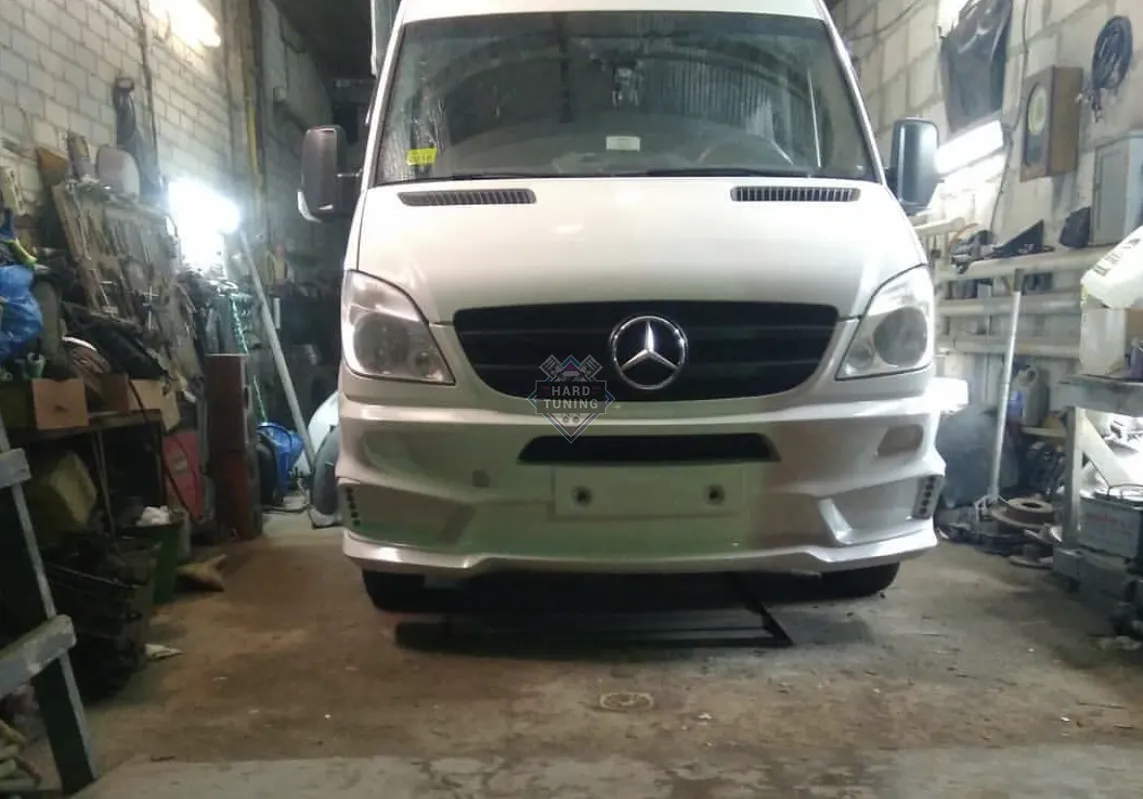 Передний бампер Maxton Mercedes Sprinter 2006-2013 W906 дорестайлинг