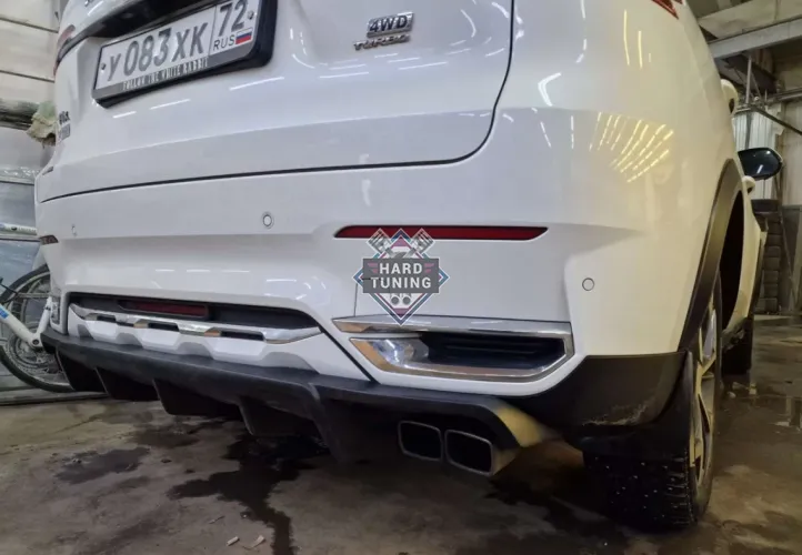 Диффузор Sport заднего бампера Haval F7 / F7x (2018-Н.В.)