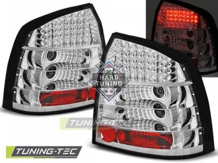 Задние фонари Opel Astra G (1997-2004) 3D/5D LED хром