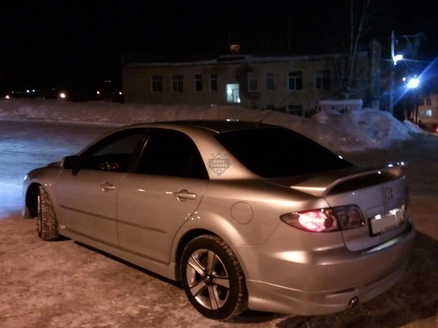 Накладка на задний бампер SPORT LINE Mazda 6 GG рестайл
